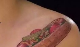 网红吃瓜视频纹身,纹身背后的故事与潮流